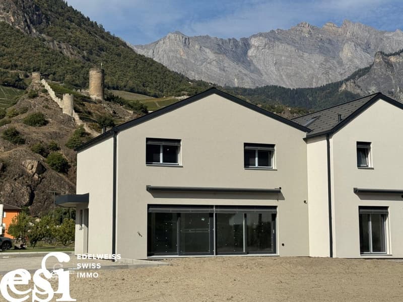 Magnifique villa contemporaine de 4.5 pces clés en main à Saillon (1)