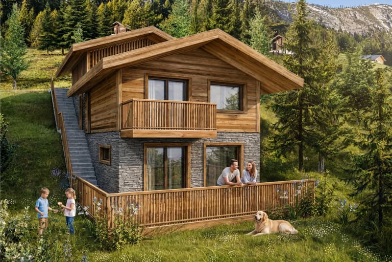 Chalet haut de gamme avec vue panoramique (7)