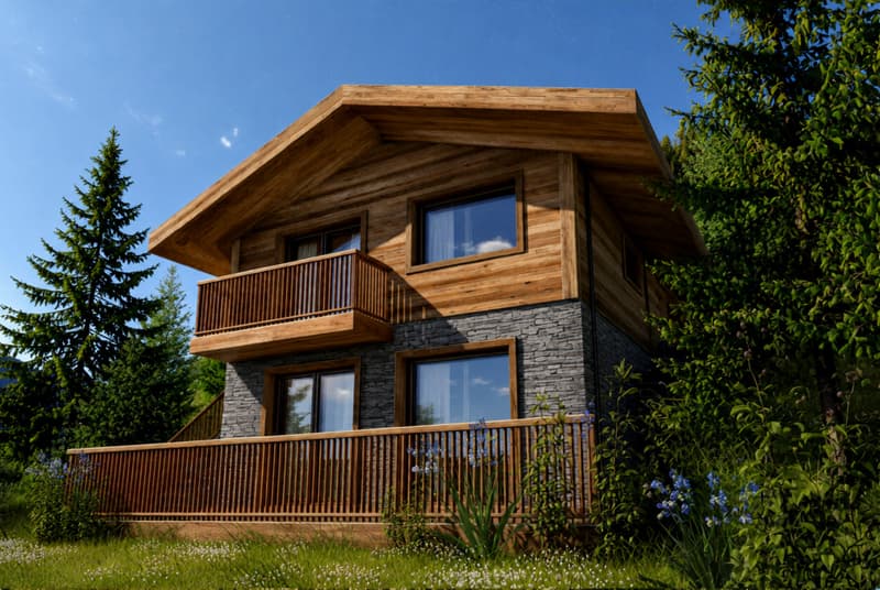 Chalet haut de gamme avec vue panoramique (6)
