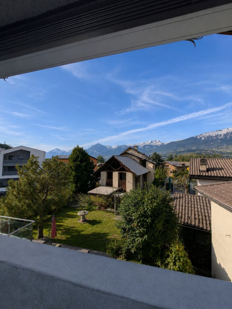 A louer au village de Bramois, un charmant 2 pièces denviron 38m2 (6)