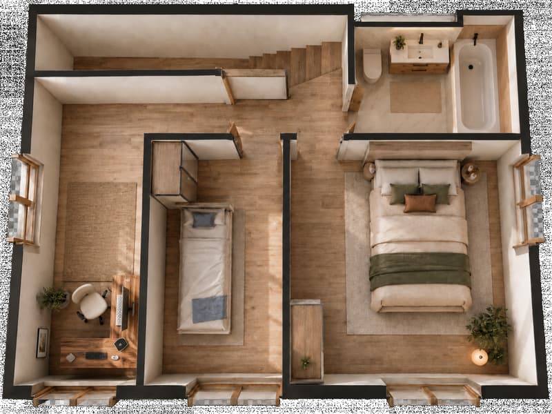 NEUVE - Jolie villa familiale de 4.5 pièces  114 m2   lot A (6)