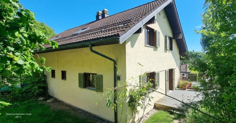 JOLIE MAISON JUMELLE 4.5 PIÈCES UN ART DE VIVRE AU PIED DU JURA - EXCLUSIVITE (5)