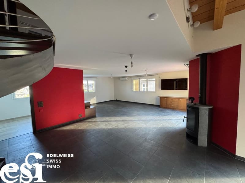 Spacieuse villa individuelle de 5.5 pces et son annexe à Muraz (2)