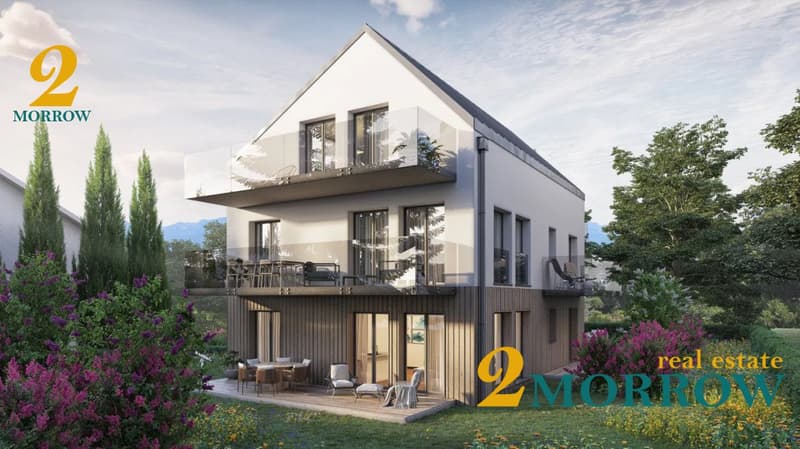 Appartement 3 - 6.5 pièces en duplex avec deux balcons et vue sur les Alpes (5)