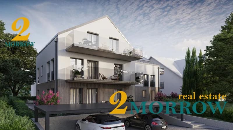 Appartement 3 - 6.5 pièces en duplex avec deux balcons et vue sur les Alpes (1)