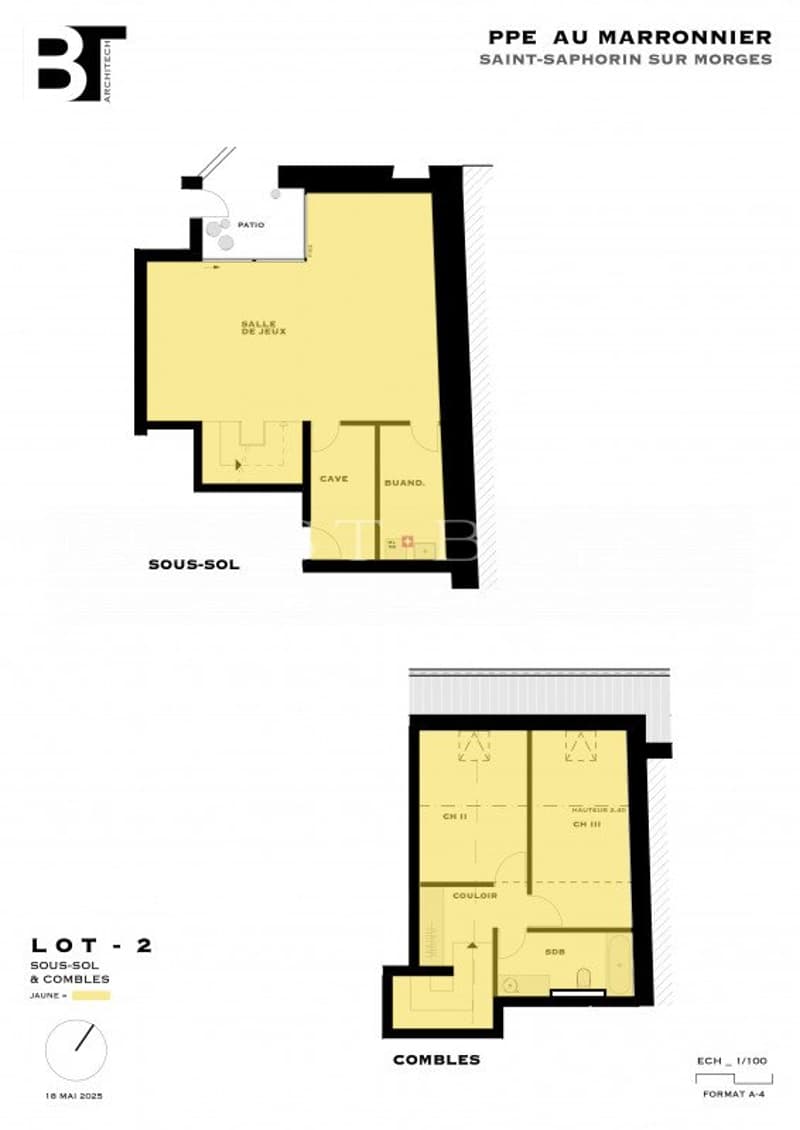 PROMOTION SUR PLANS - Magnifique triplex de standing 5.5 pièces avec jardin (10)