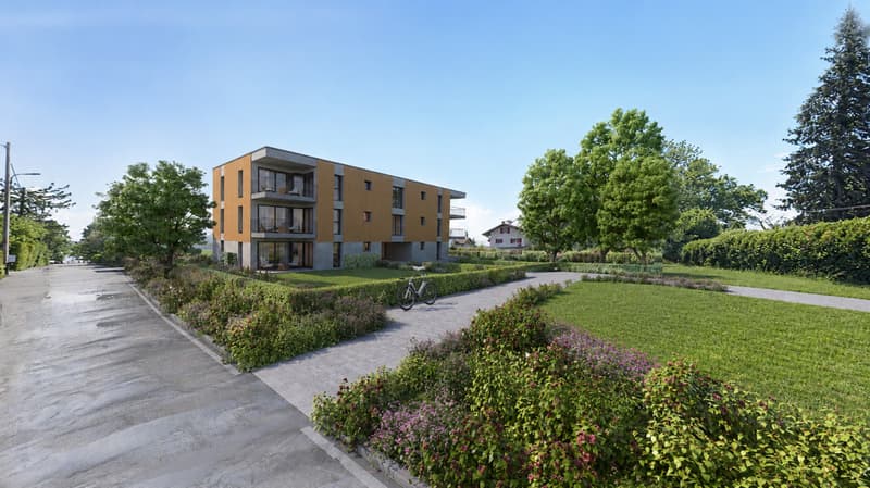 5P en Rez-de-jardin à Meyrin village - lot 2.01 (3)