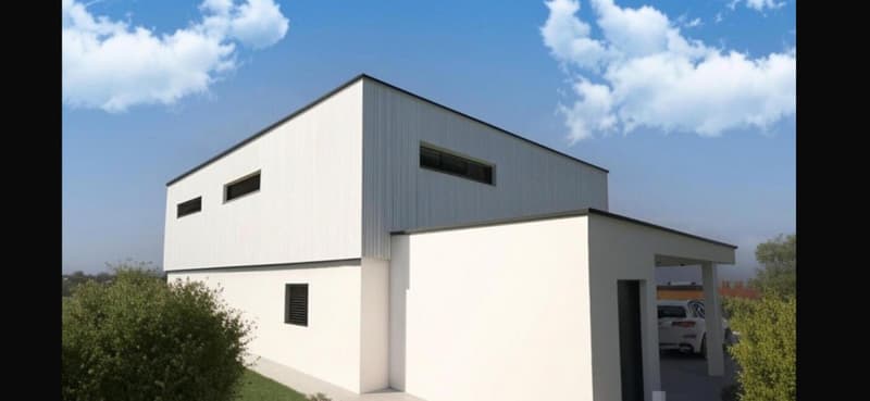 A vendre terrain de 645m2 avec permis de construire (4)