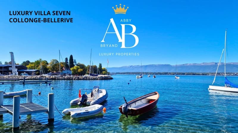 Luxury Villa Seven, Collonge Bellerive, à 5 minutes à pied du Lac (1)