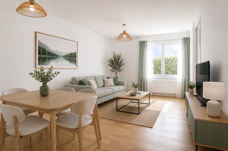 SIERRE - Charmant 2.5 pièces avec terrasse ensoleillée (1)