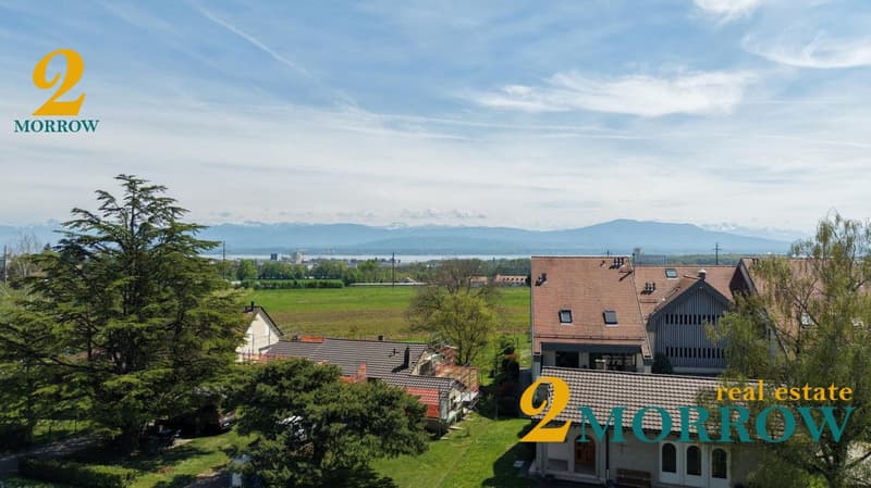 Appartement 3 - 6.5 pièces en duplex avec deux balcons et vue sur les Alpes (1)