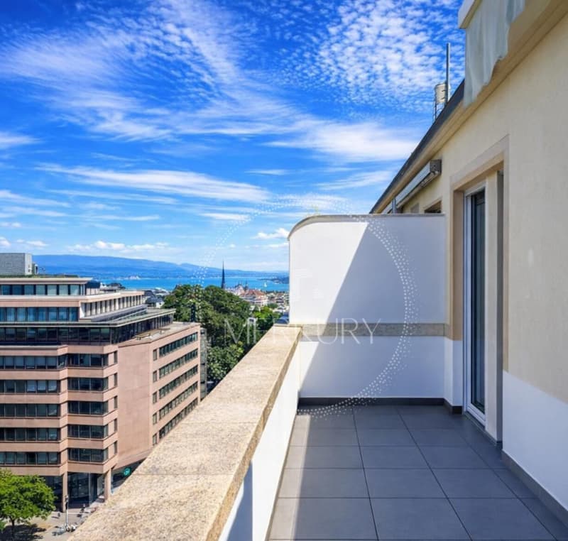 Un magnifique appartement en attique à Champel (1)