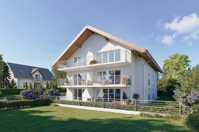 Sommet de luxe, vue sur les Alpes pour cet attique de 3,5 pièces (1)