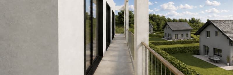 NEUVE - 95 m2 de Terrasses et ROOF-TOP pour cette VILLA 4.5 pcs de 344 m2 utiles (7)