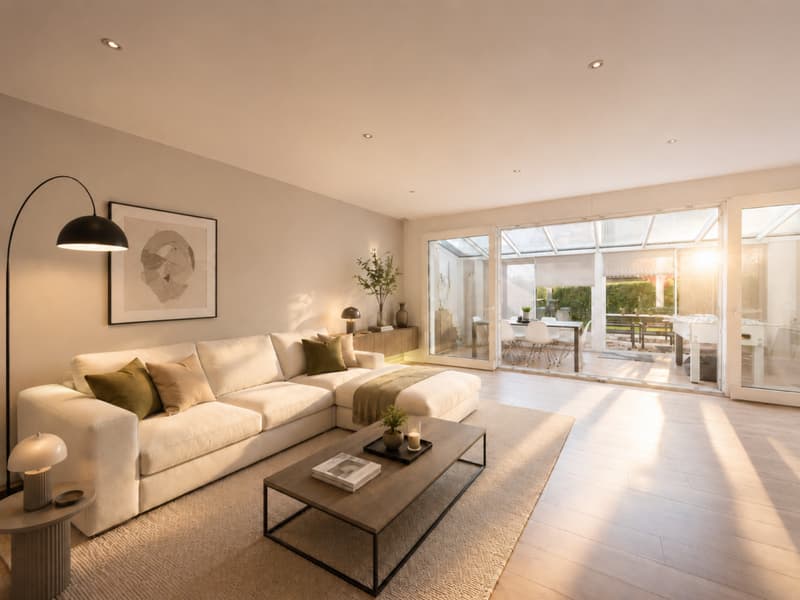 En exclusivité: La Villa contemporaine avec vue sur les montagnes, Bellevue (1)