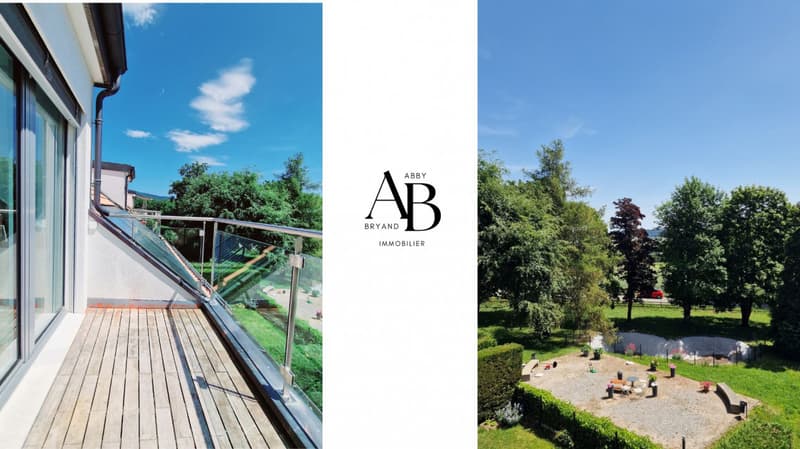 Abby bryand immobilier présente en exclusivité : Duplex Blue Lake /Arzier (5)