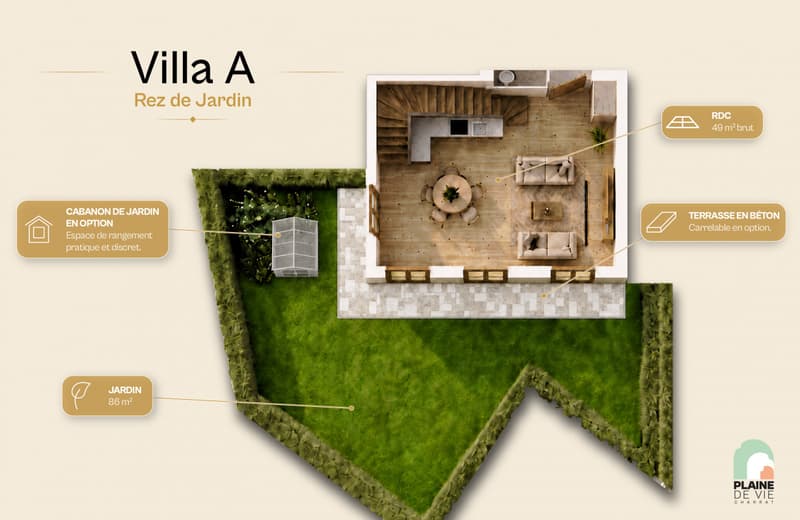 NEUVE - Jolie villa familiale de 4.5 pièces - 114 m2 - lot A (2)
