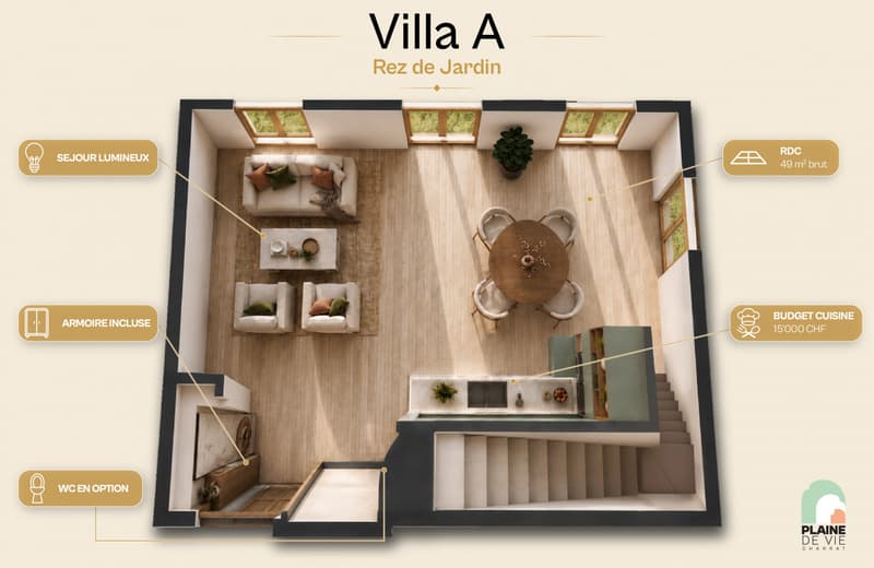 NEUVE - Jolie villa familiale de 4.5 pièces - 114 m2 - lot A (3)
