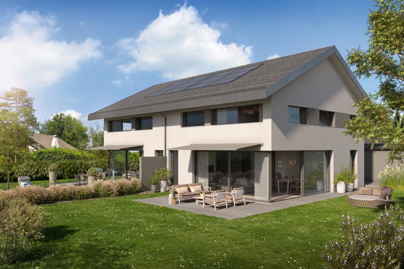 EXCLUSIVITE IMMO2Z : Villa mitoyenne de 5.5 pièces (1)
