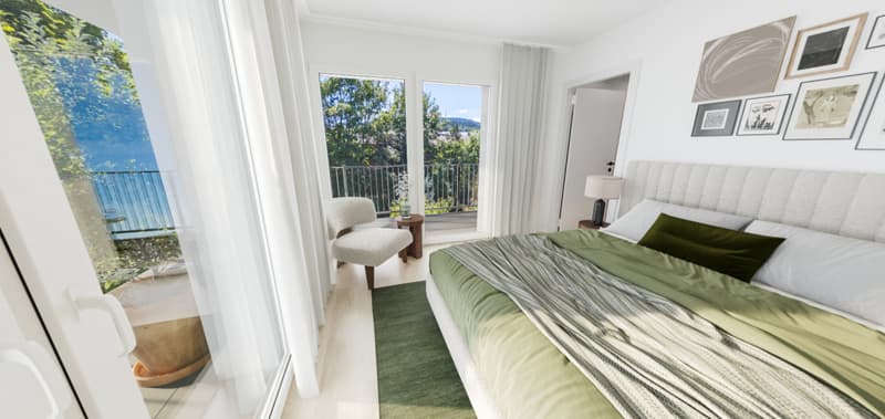 RARE ET EXCEPTIONNEL 3.5p 98m2 BALCON XXL VUE MONTAGNE | PROCHE COMMODITES (6)