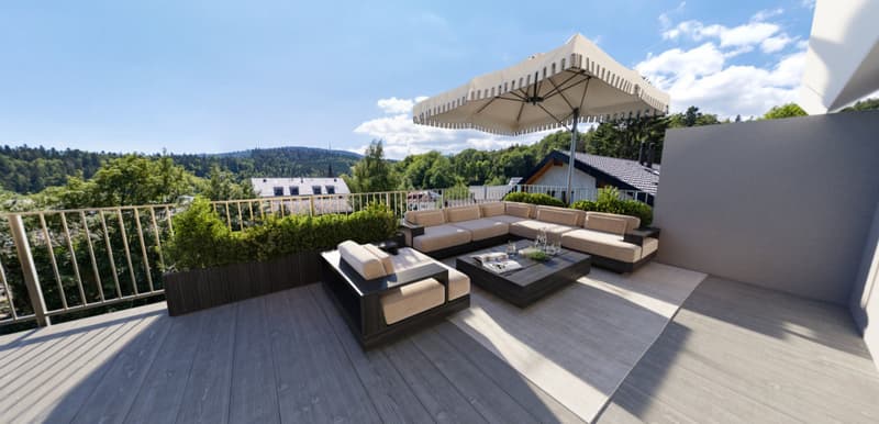 RARE- ATTIQUE DUPLEX D'EXCEPTION AVEC TERRASSE PANORAMIQUE ET ASCENSEUR (1)