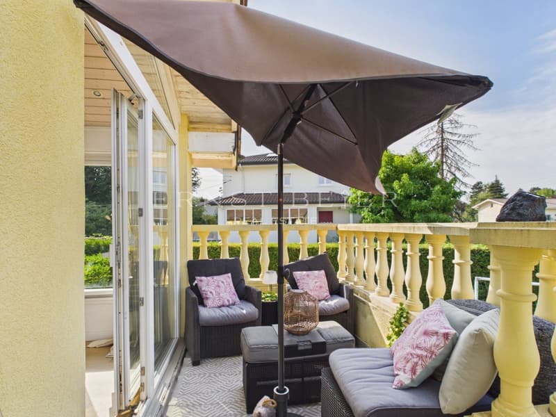 Spacieuse maison familiale avec jardin, terrasses à Founex (6)