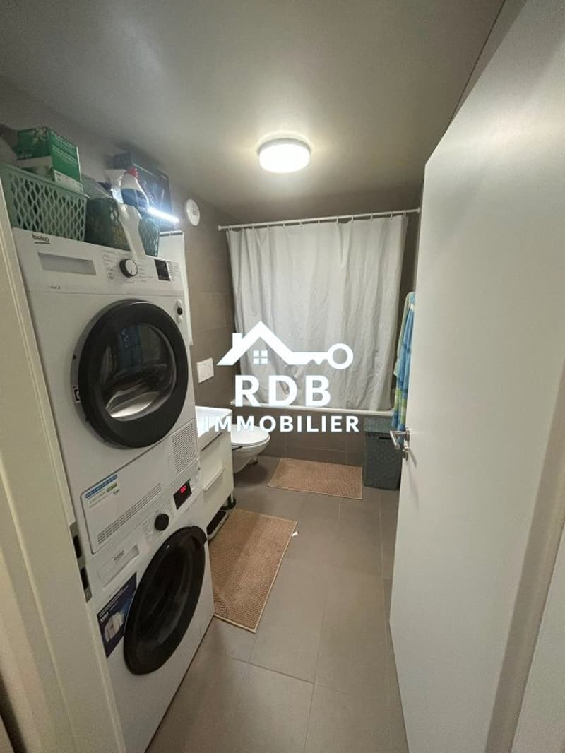 Magnifique 3 pièces de 55 m² avec balcon, parking et ascenseur - Meyrin (6)