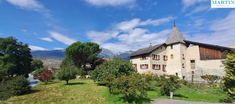 A VENDRE - BRAMOIS : En face du pont historique, 4.5 pièces avec jardin (4)