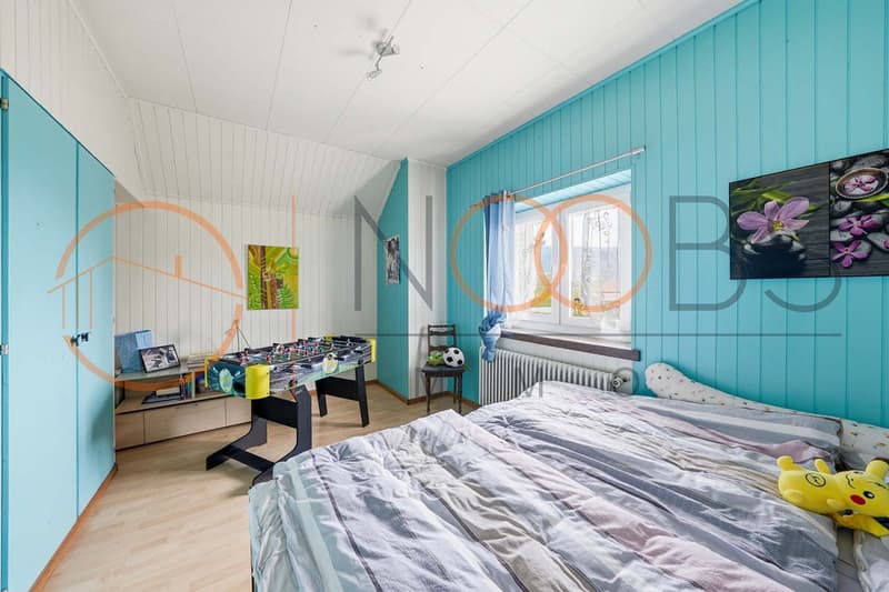 La Jonchère - Val-de-Ruz : villa individuelle 5 pièces et jardin (12)