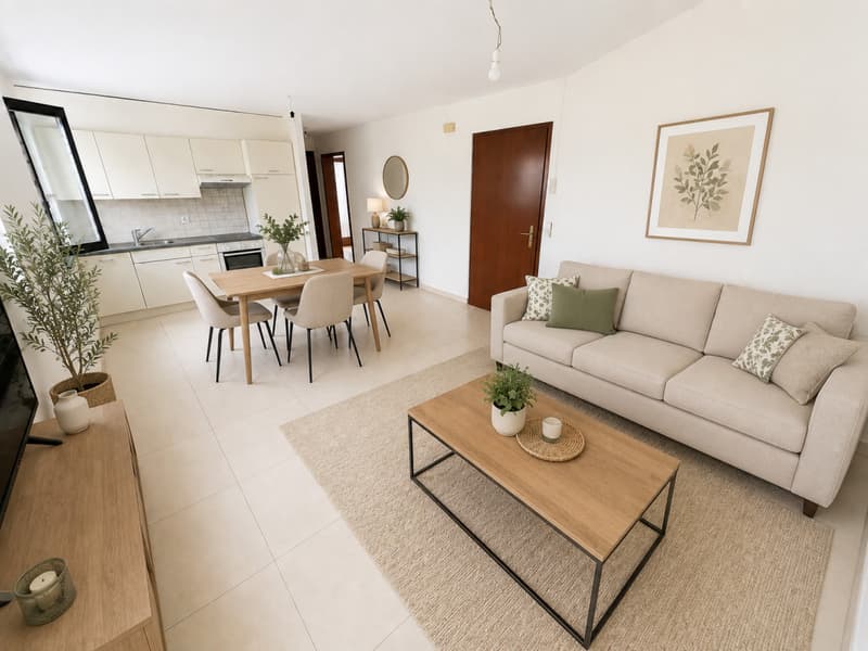 À louer - Charmant appartement de 2.5 pièces avec terrasse à Conthey (1)