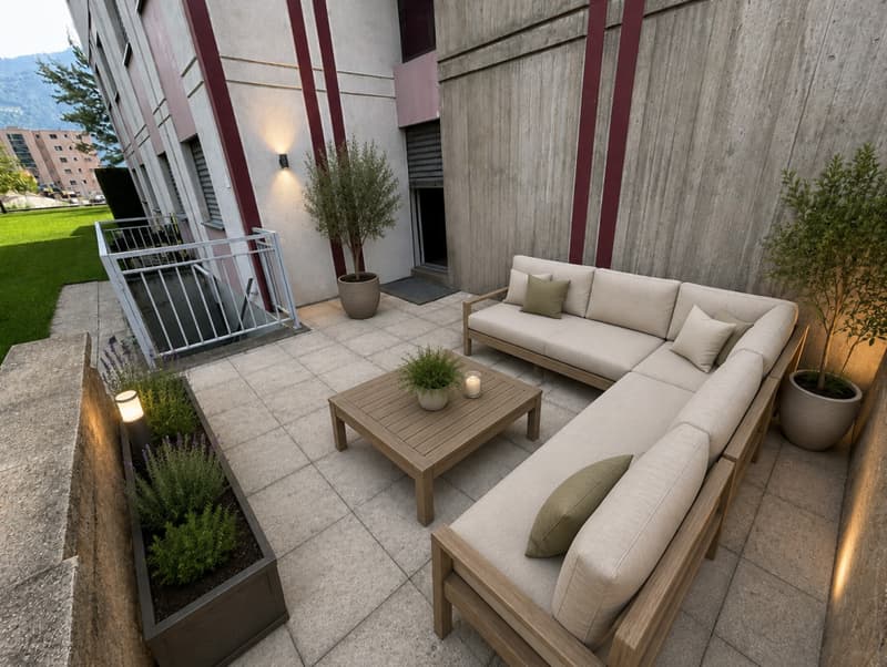 À louer - Charmant appartement de 2.5 pièces avec terrasse à Conthey (6)
