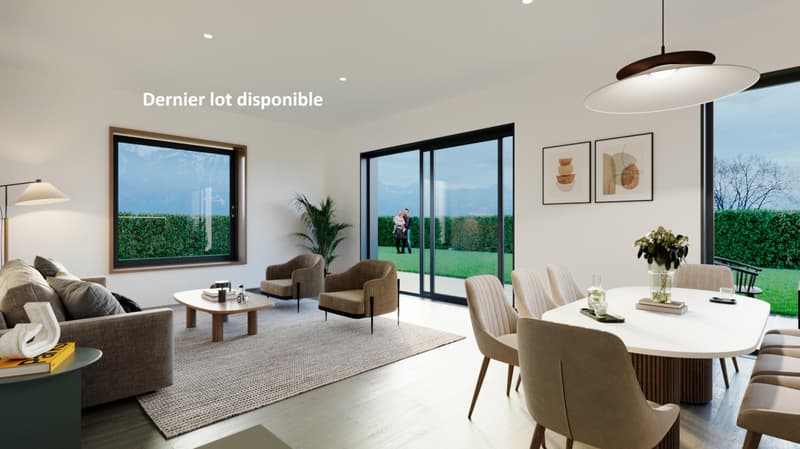 Dernier lot disponible! Démarage des travaux imminent! Magnifique 4,5 pièces (9)