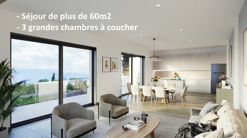 Dernier lot disponible! Démarage des travaux imminent! Magnifique 4,5 pièces (2)