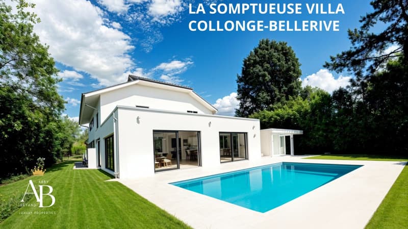 Elégante Villa familiale proche du lac et des plages de Collonge-Bellerive (2)