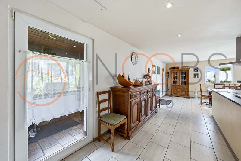 La Jonchère - Val-de-Ruz : villa individuelle 5 pièces et jardin (5)