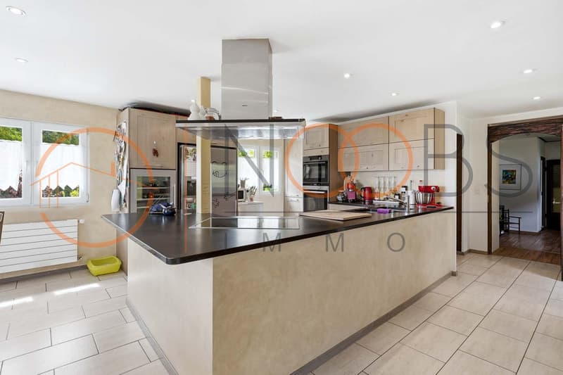 La Jonchère - Val-de-Ruz : villa individuelle 5 pièces et jardin (7)