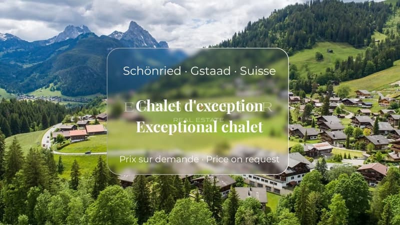 Opportunité rare et unique à Schönried (1)