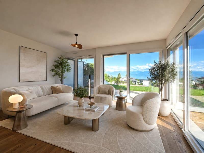 En Exclusivité: Beautiful Lake View Villa, Arzier, Abby Bryand immobilier (1)