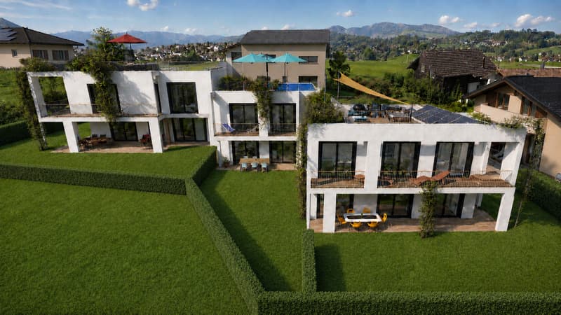 NEUVE - 102 m2 de Terrasses et ROOF-TOP pour cette VILLA 4.5 pcs de 316 m2 utile (9)
