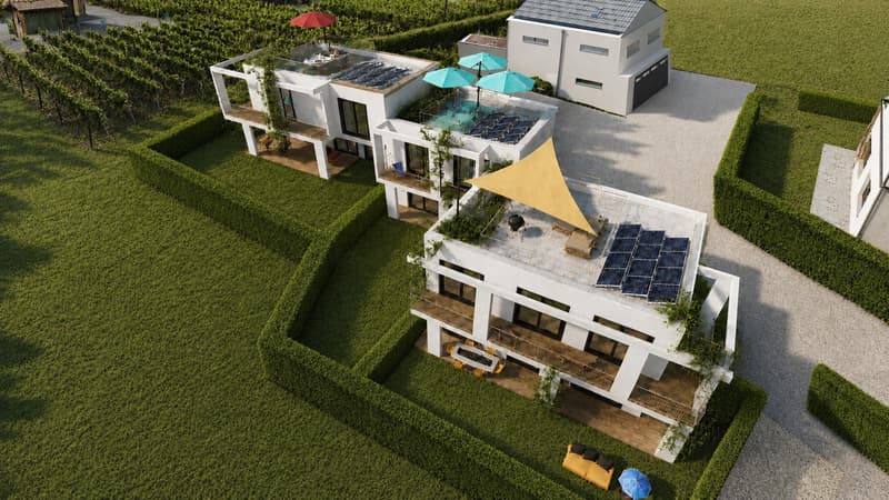 NEUVE - 102 m2 de Terrasses et ROOF-TOP pour cette VILLA 4.5 pcs de 316 m2 utile (10)
