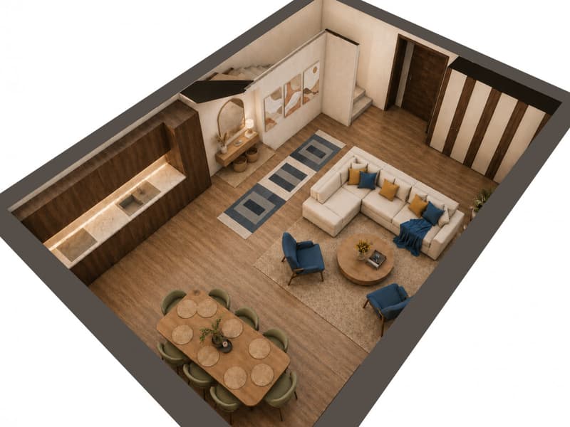 NEUVE - VILLA 3.5 pcs de 221m2 utiles et extérieurs généreux au prix d'un appart (4)