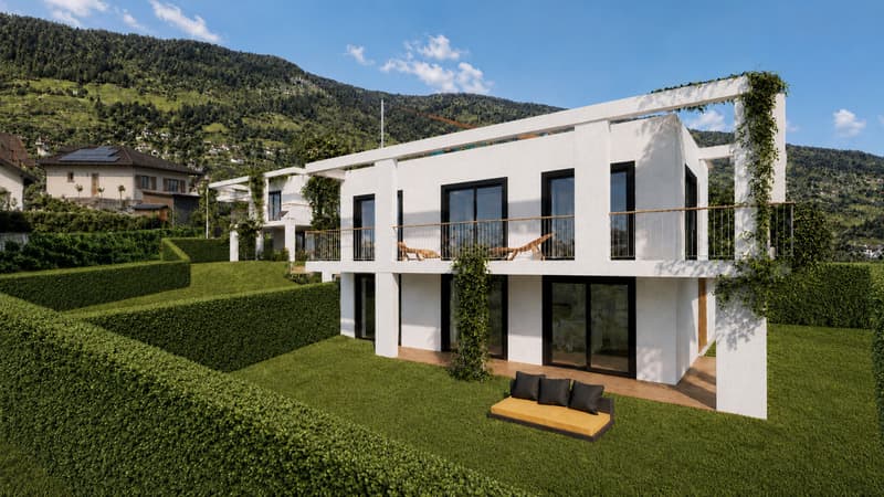 NEUVE - 95 m2 de Terrasses et ROOF-TOP pour cette VILLA 5.5 pcs de 344 m2 utiles (2)