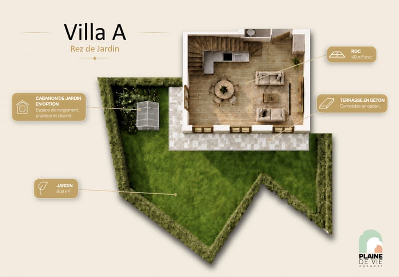 DERNIÈRE VILLA FAMILIALE NEUVE de 4.5 pièces disponible ! Lot A (2)