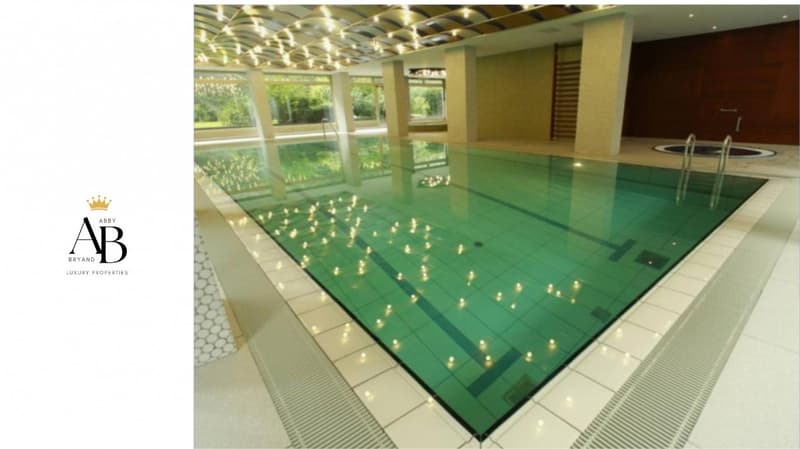 Elégant Appartement vue lac, résidence de luxe avec piscine intérieure & jacuzzi (13)