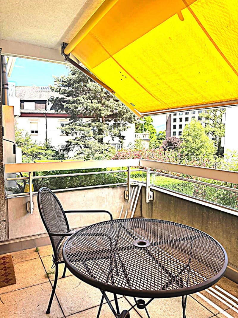 Très beau 5.5 pièces entièrement meublé avec balcon au Petit-Saconnex/Genève (1)