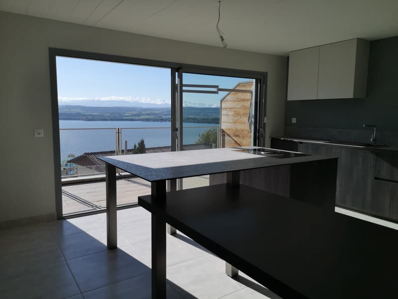 Duplex d'exception avec vue splendide sur le lac de Morat et les Alpes (3)