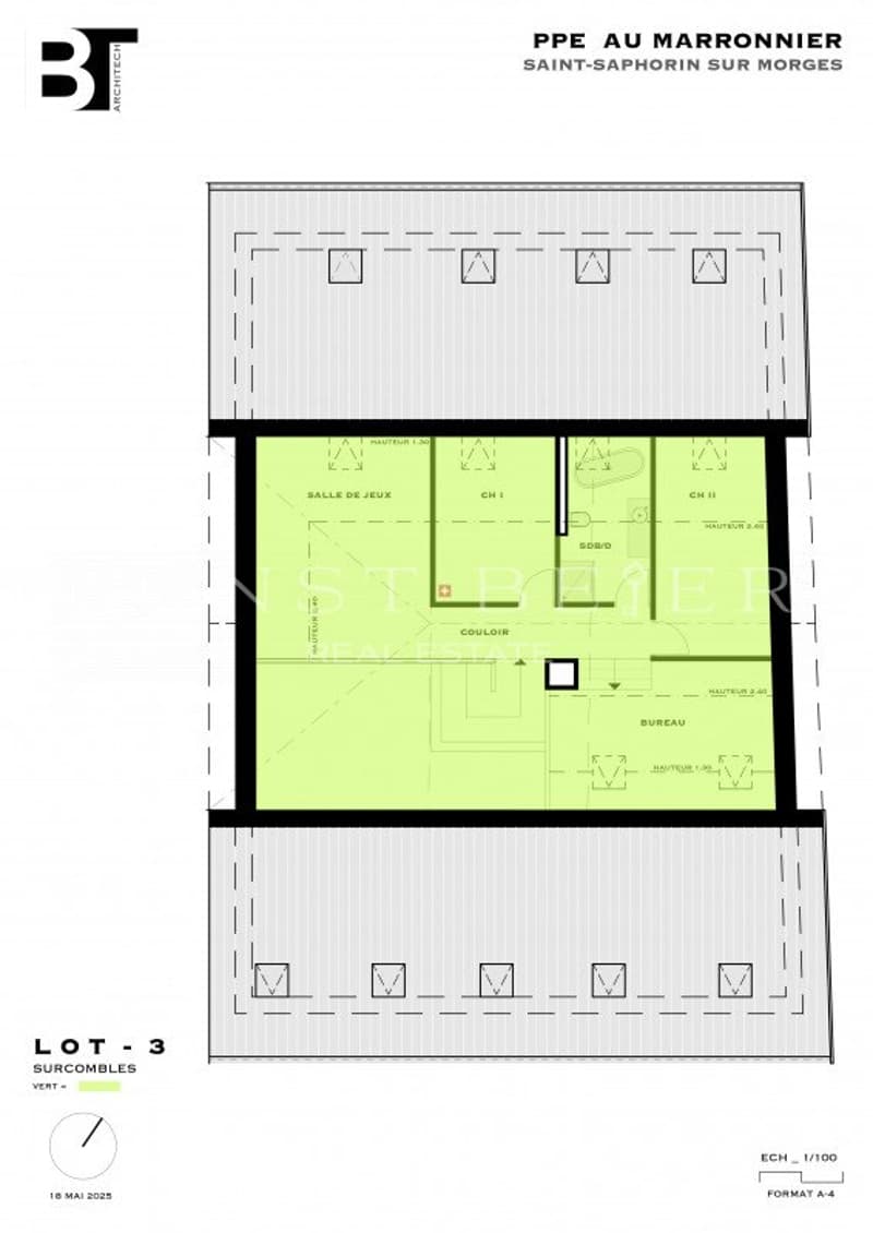 PROMOTION SUR PLANS - Magnifique duplex de standing 6 pièces avec loggia - 189m2 (11)