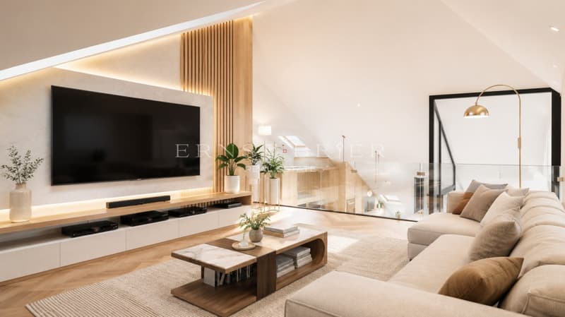 PROMOTION SUR PLANS - Magnifique duplex de standing 6 pièces avec loggia - 189m2 (4)