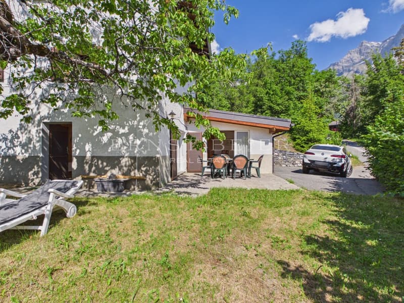 Chalet mitoyen avec cachet dans un environnement paisible et verdoyant (10)