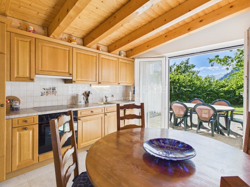 Chalet mitoyen avec cachet dans un environnement paisible et verdoyant (4)